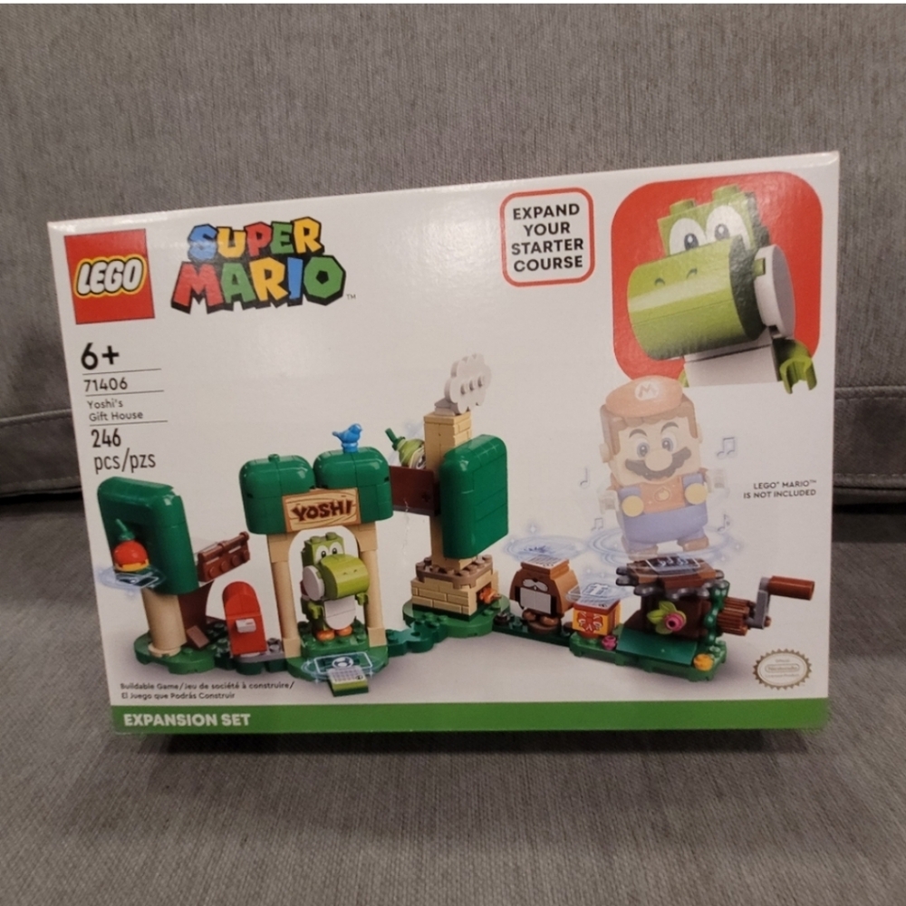 2 for $150 - RETIRED - Lego - Super Mario - Yoshi's Gift House - 71406 - 246 pcs